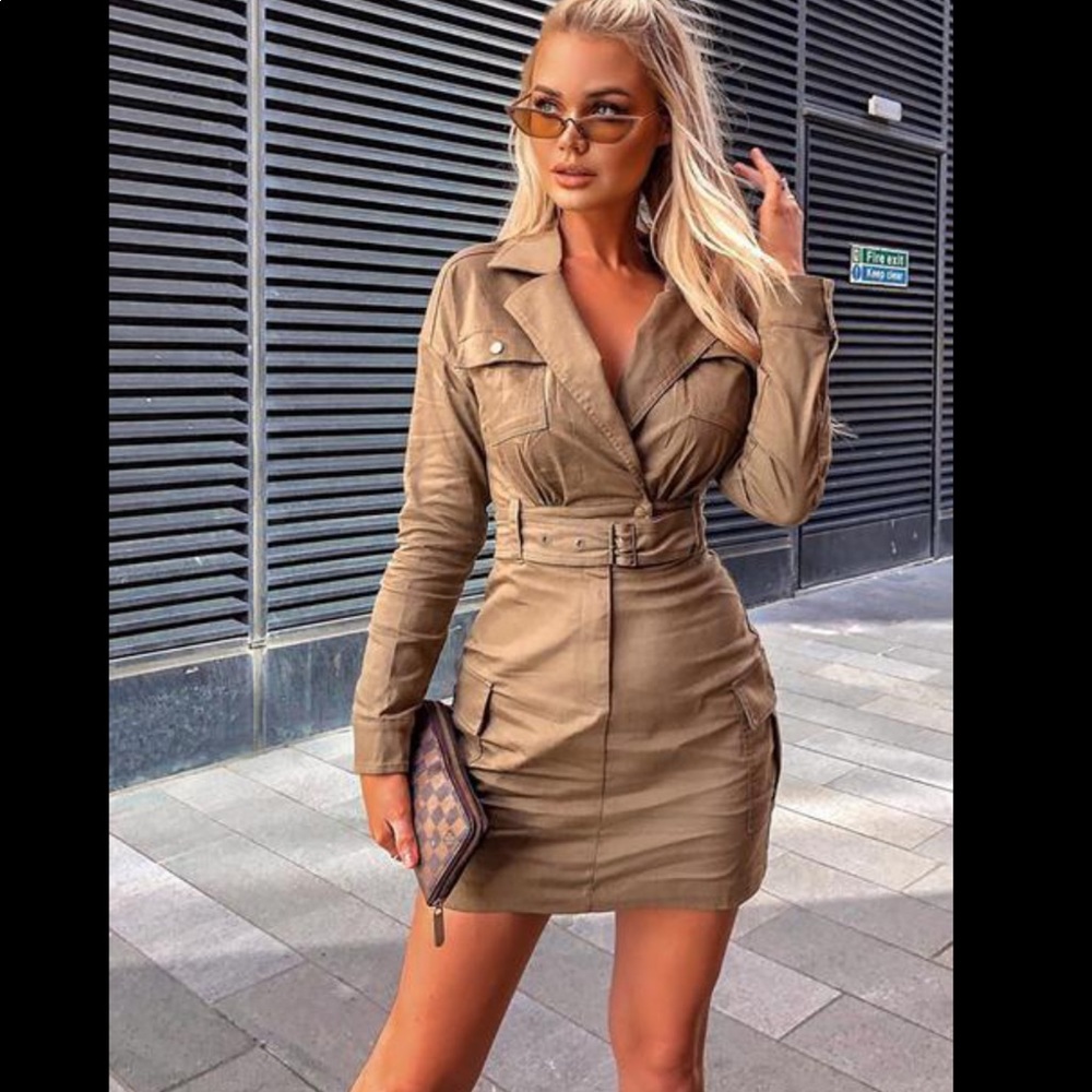 FashionNova cargo dress
